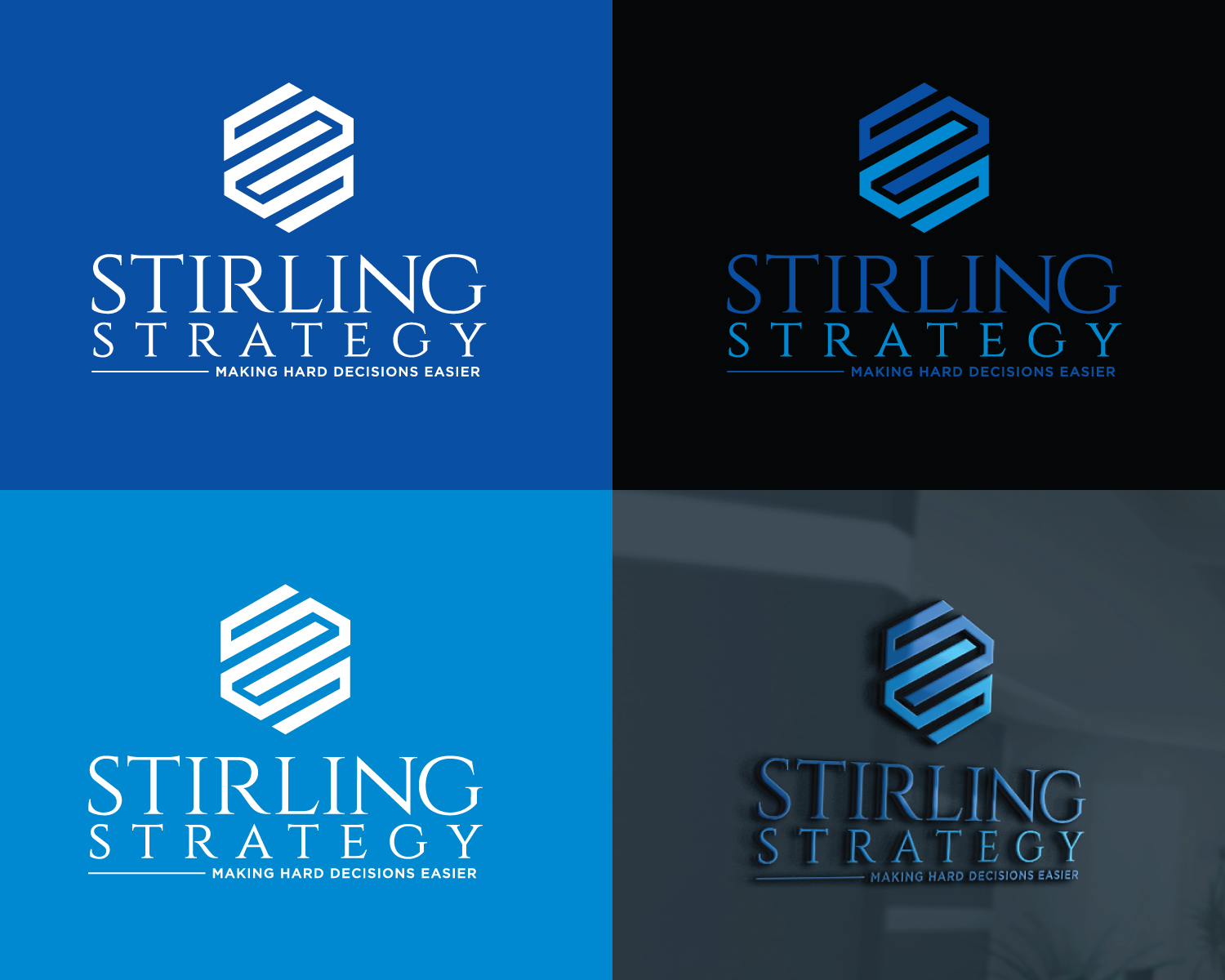 Logo Design by Atec for Stirling Strategy | Design #27389966