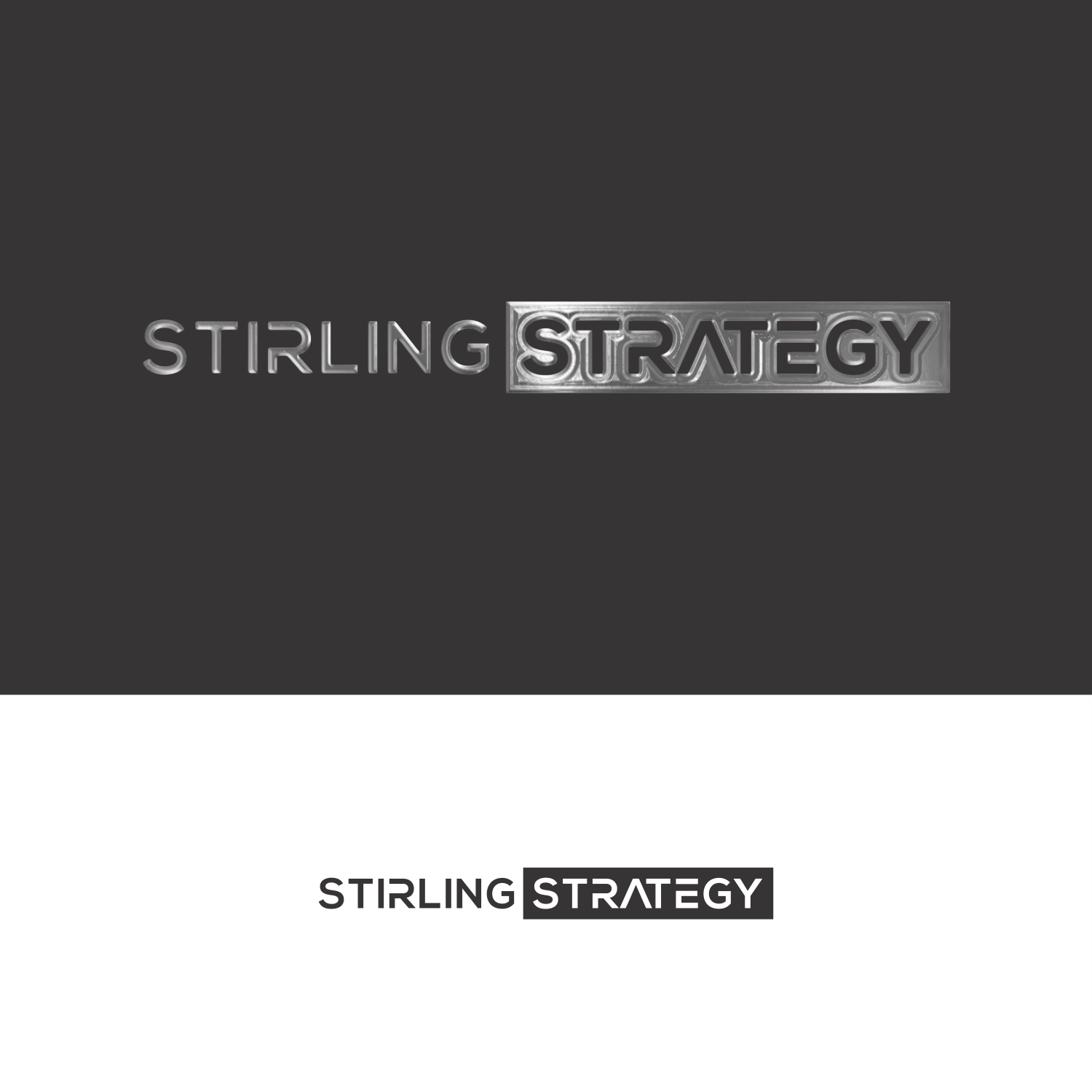 Logo Design by saher khan 2 for Stirling Strategy | Design #27384386