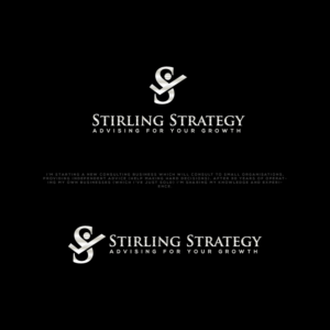 Logo Design by AlphabetZero.co.uk for Stirling Strategy | Design: #27403443