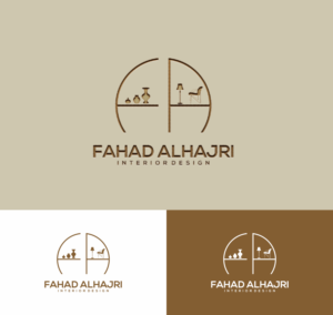 Fahad Alhajri interior designer | Diseño de Logo por Darma_Studio3