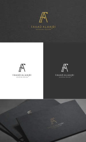 Fahad Alhajri interior designer | Logo Design by GLDesigns