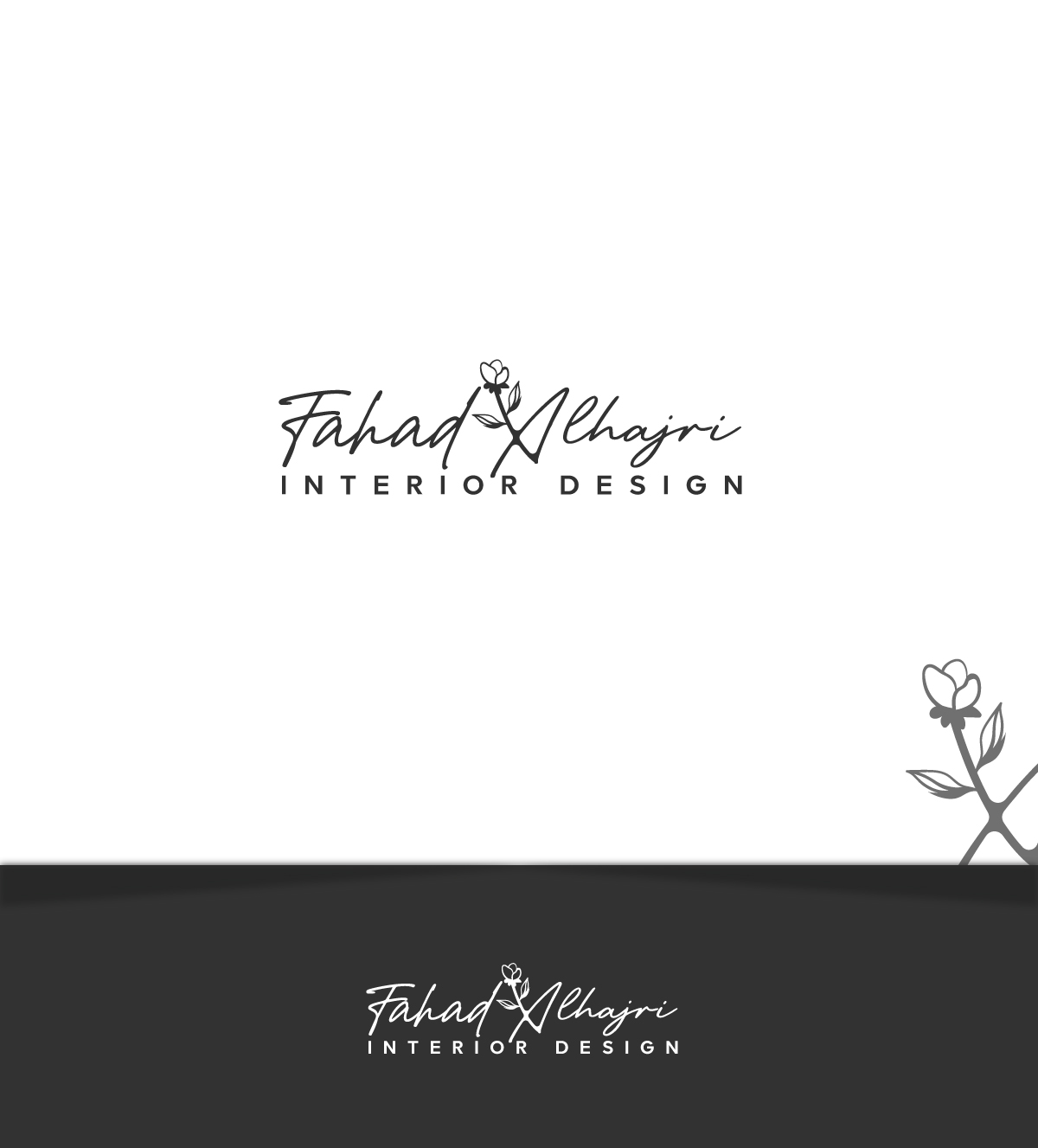 Logo Design by ecorokerz for Fahad Alhajri | Design #27388890