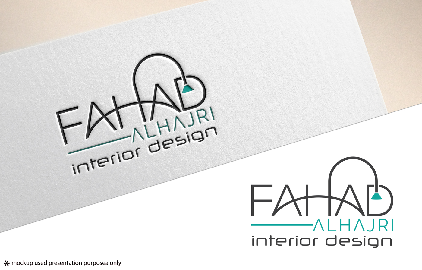 Logo Design by Rubia@ for Fahad Alhajri | Design #27386294