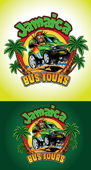 Jamaica Bus Tours | Logo Design by ally designs