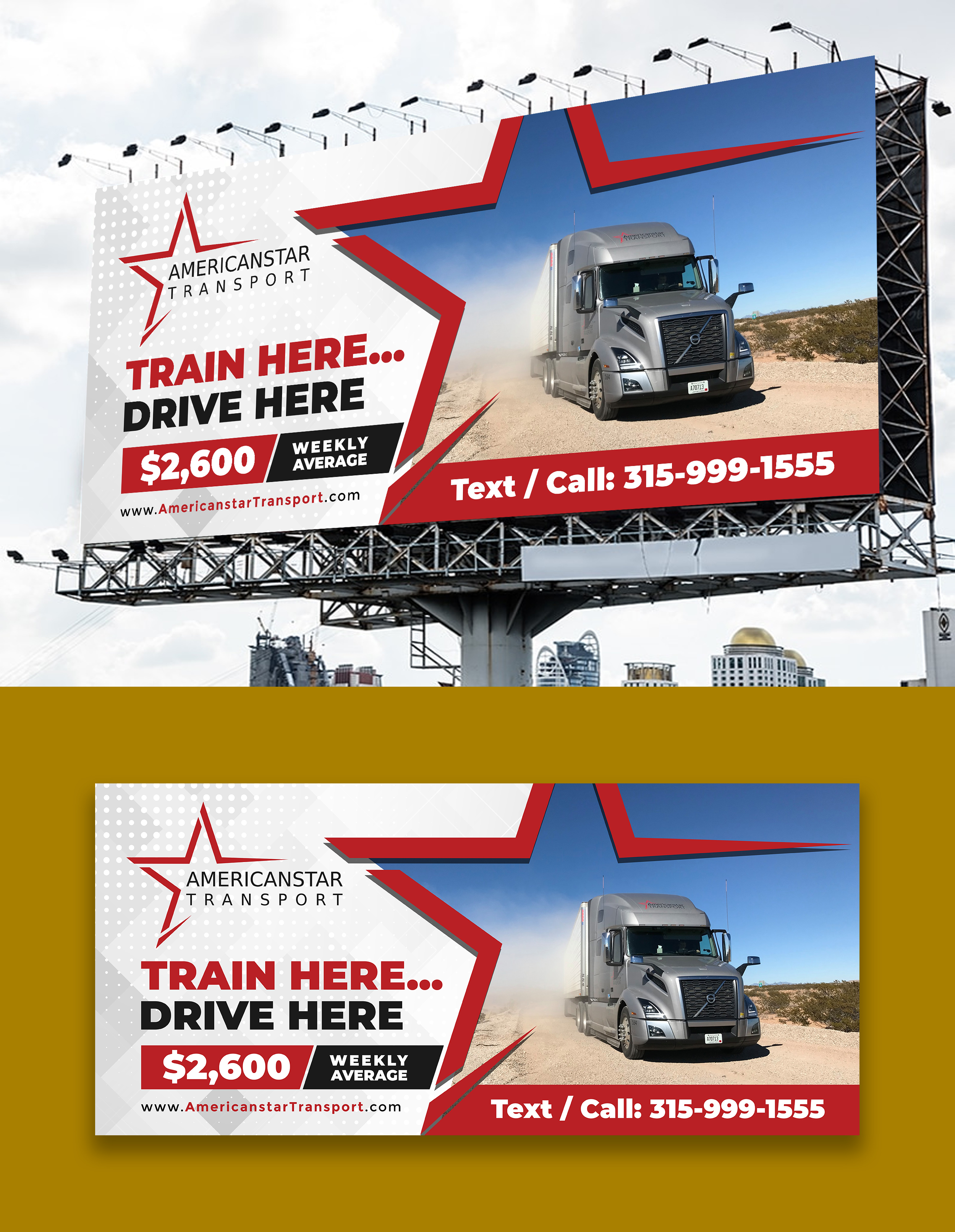 Billboard Design by OwnDesign for this project | Design #27386906