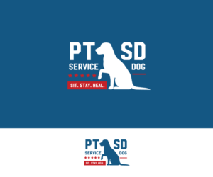 Veteran PTSD Service Dog Fundraising Campaign T-shirt design | T-Shirt-Design von exoddinary