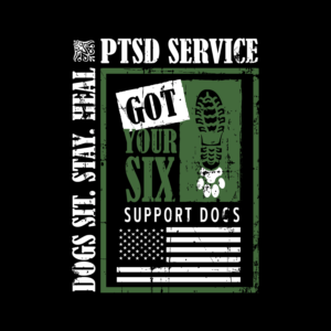 Design de T-shirt par Ashraful100 pour Got Your Six Support Dogs | Design : #27415818
