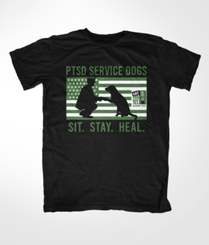 T-shirt Design by Sergiy for Got Your Six Support Dogs | Design #27391349