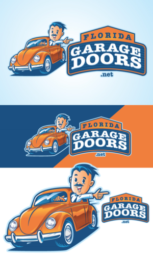 Florida Garage Doors.net | Logo Design by ally designs