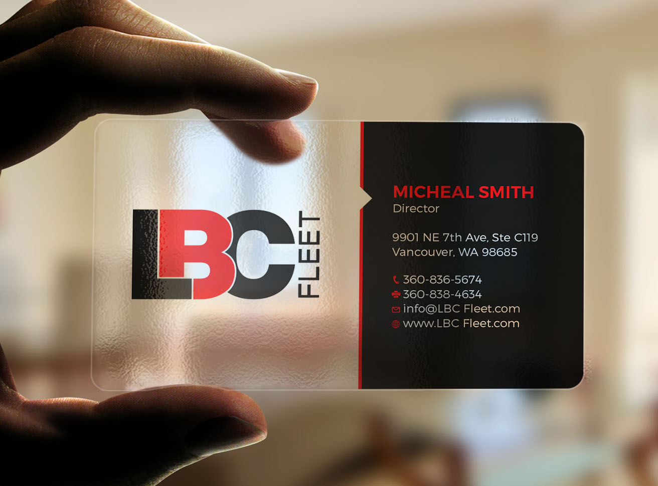 Design de Carte de Visite par RENEXIT pour LBC Fleet | Design #27393013