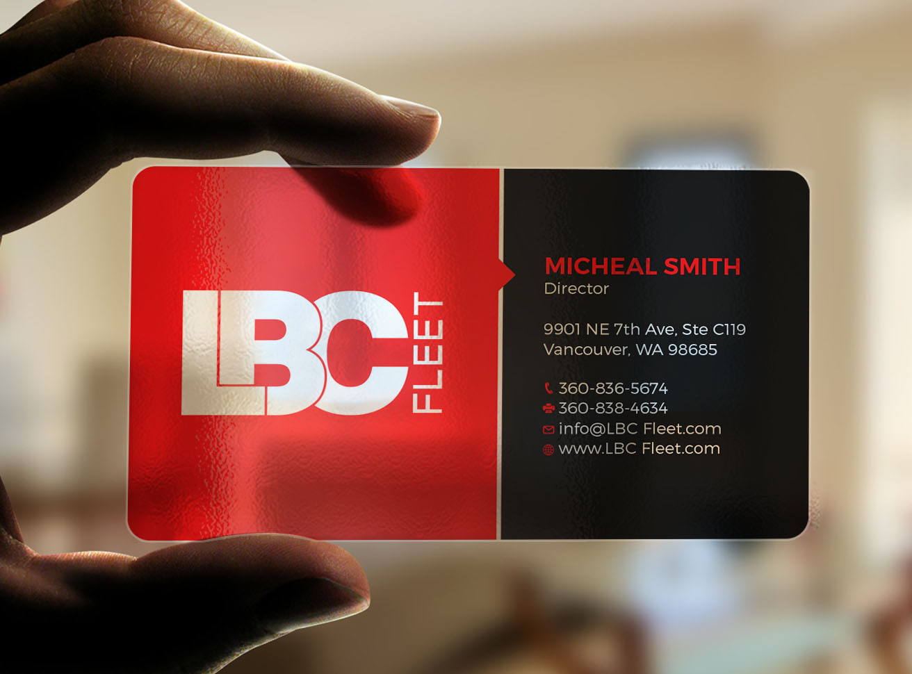 Business Card Design by RENEXIT for LBC Fleet | Design #27393015