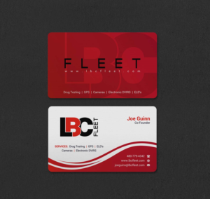 Design de Carte de Visite par INDIAN_Ashok pour LBC Fleet | Design : #27388719