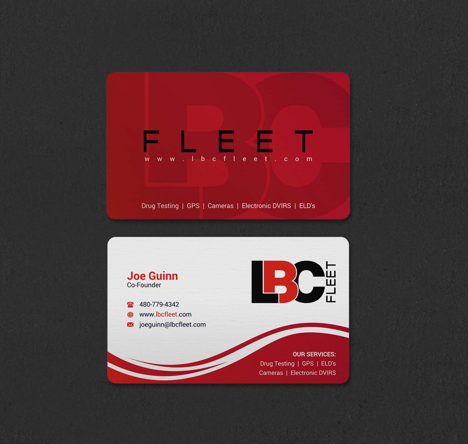 Design de Carte de Visite par INDIAN_Ashok pour LBC Fleet | Design #27388723