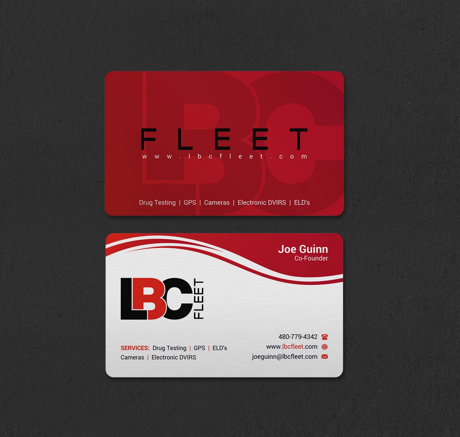 Design de Carte de Visite par INDIAN_Ashok pour LBC Fleet | Design #27388725