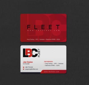 Design de Carte de Visite par INDIAN_Ashok pour LBC Fleet | Design : #27388726