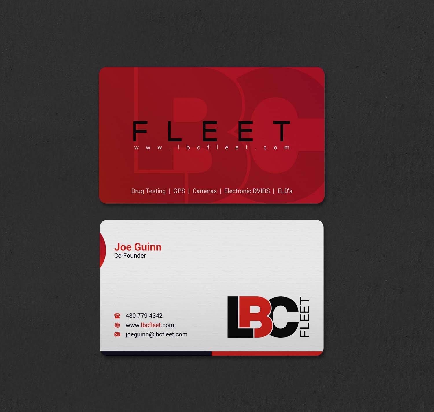 Design de Carte de Visite par INDIAN_Ashok pour LBC Fleet | Design #27388727