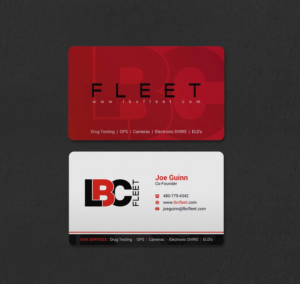 Design de Carte de Visite par INDIAN_Ashok pour LBC Fleet | Design : #27388729