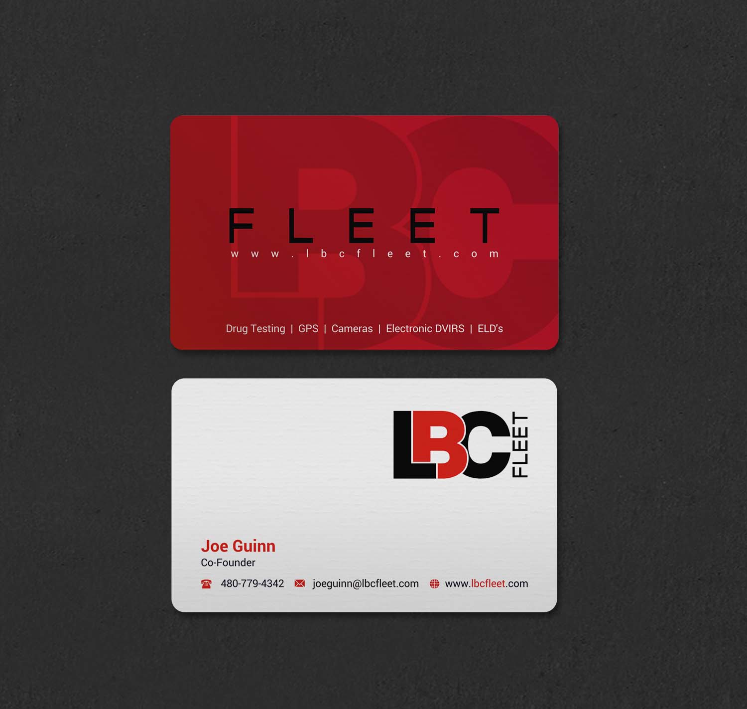 Design de Carte de Visite par INDIAN_Ashok pour LBC Fleet | Design #27388732
