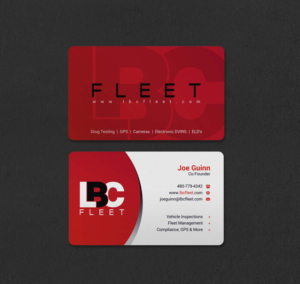 Business Card Design by INDIAN_Ashok for LBC Fleet | Design: #27388735