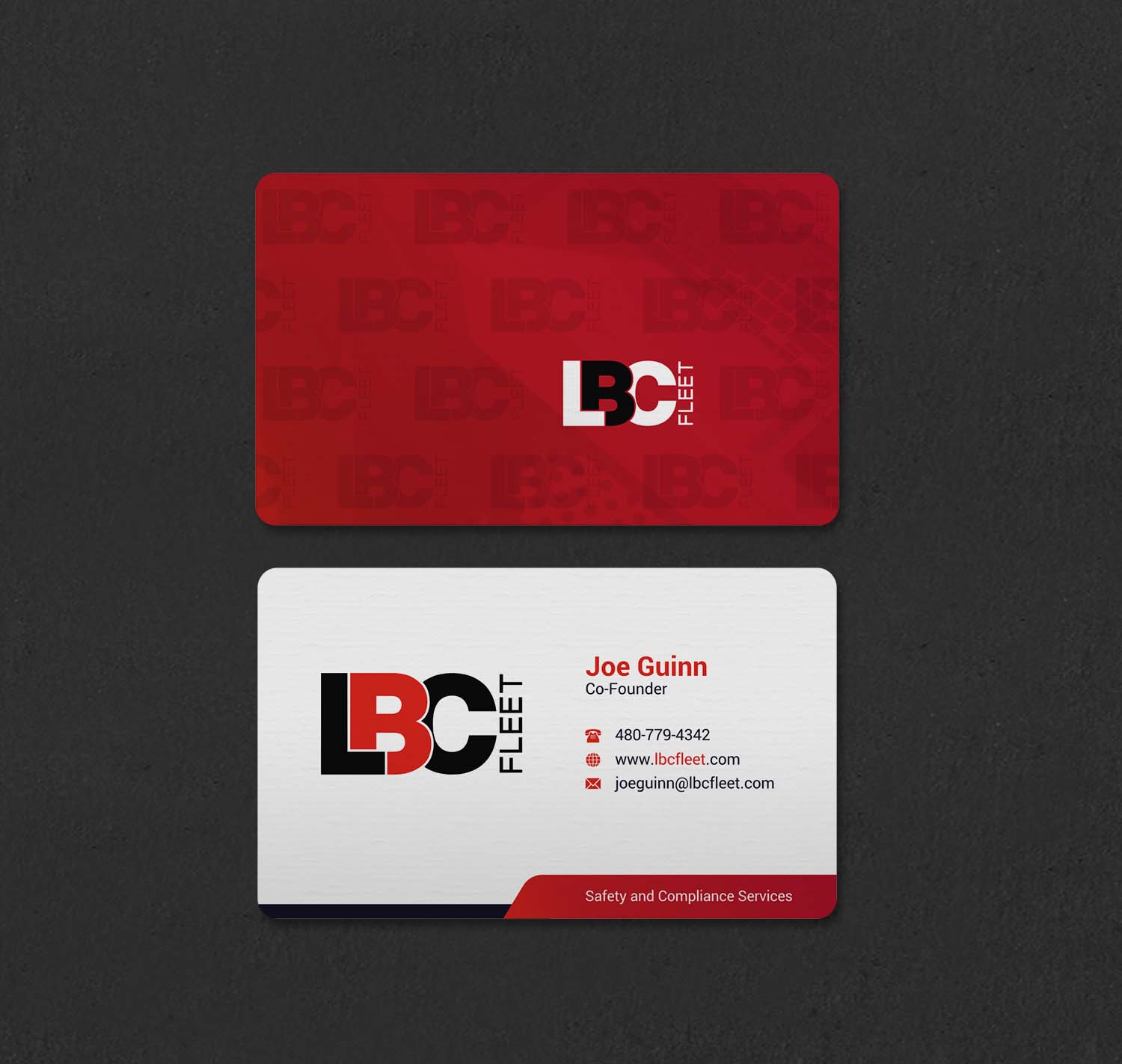 Business Card Design by INDIAN_Ashok for LBC Fleet | Design #27388737