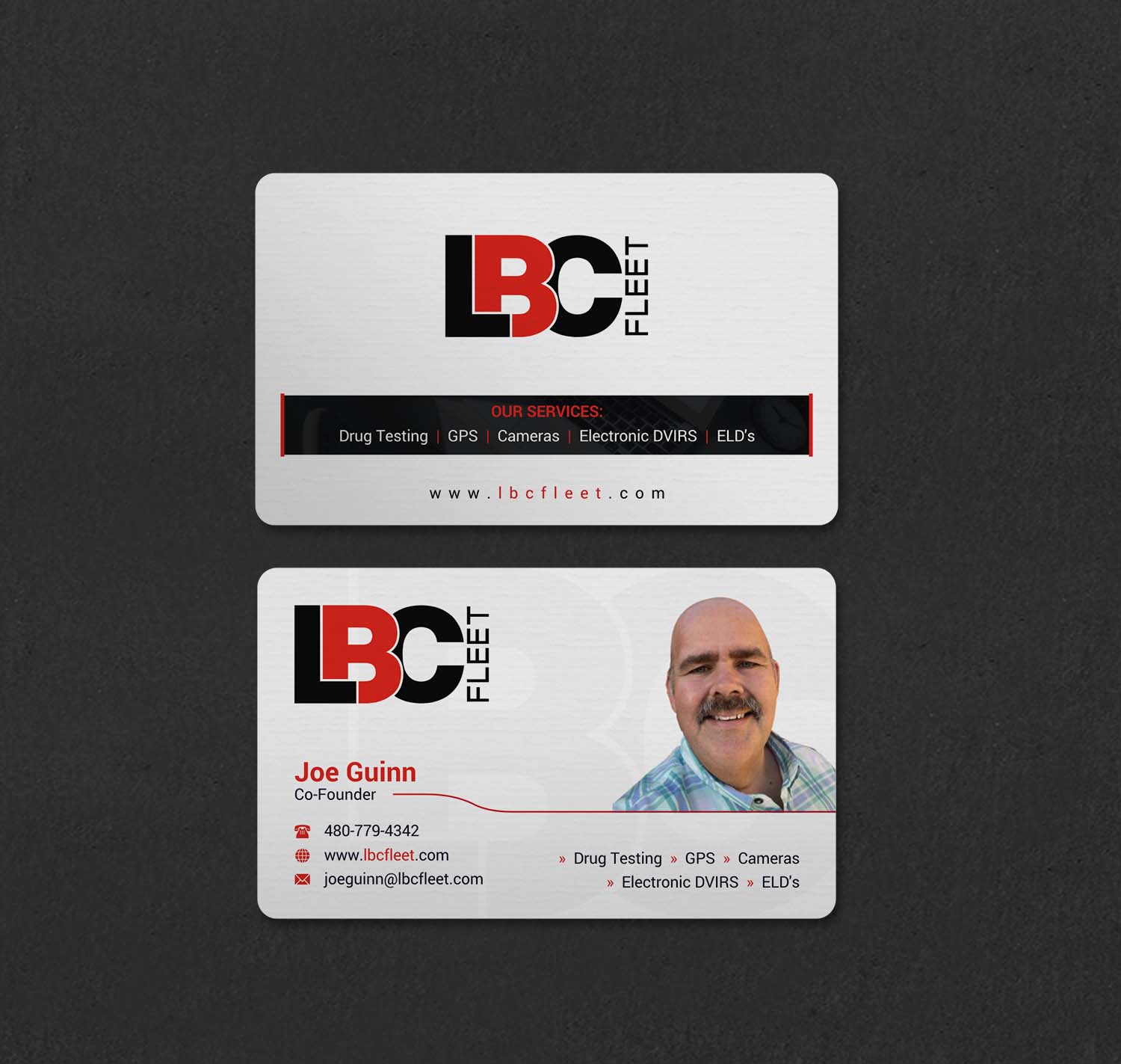 Business Card Design by INDIAN_Ashok for LBC Fleet | Design #27388750