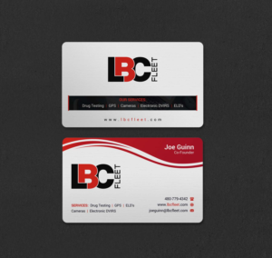 Business Card Design by INDIAN_Ashok for LBC Fleet | Design: #27388751