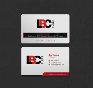 Business Card Design by INDIAN_Ashok for LBC Fleet | Design: #27388752