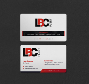 Business Card Design by INDIAN_Ashok for LBC Fleet | Design: #27388754