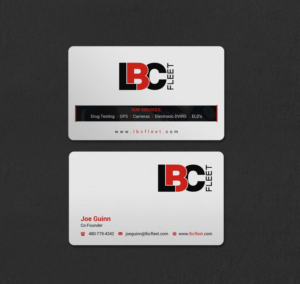 Design de Carte de Visite par INDIAN_Ashok pour LBC Fleet | Design : #27388758
