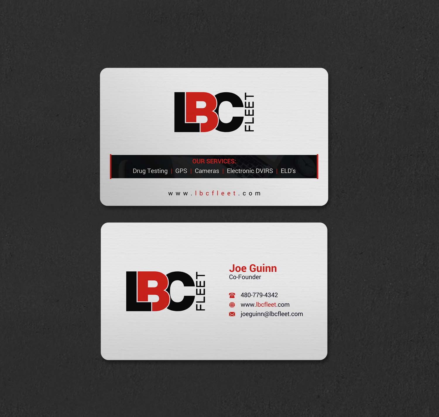 Design de Carte de Visite par INDIAN_Ashok pour LBC Fleet | Design #27388762