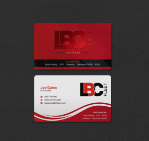 Design de Carte de Visite par INDIAN_Ashok pour LBC Fleet | Design : #27388763