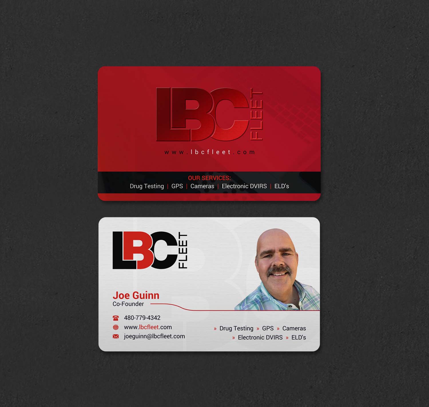 Business Card Design by INDIAN_Ashok for LBC Fleet | Design #27388767