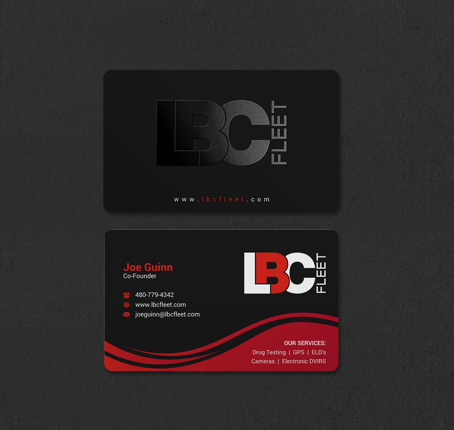 Design de Carte de Visite par INDIAN_Ashok pour LBC Fleet | Design #27388777