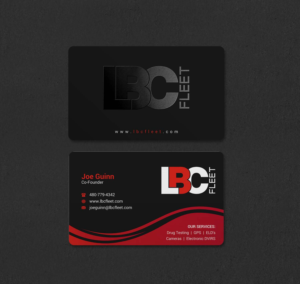 Design de Carte de Visite par INDIAN_Ashok pour LBC Fleet | Design : #27388777
