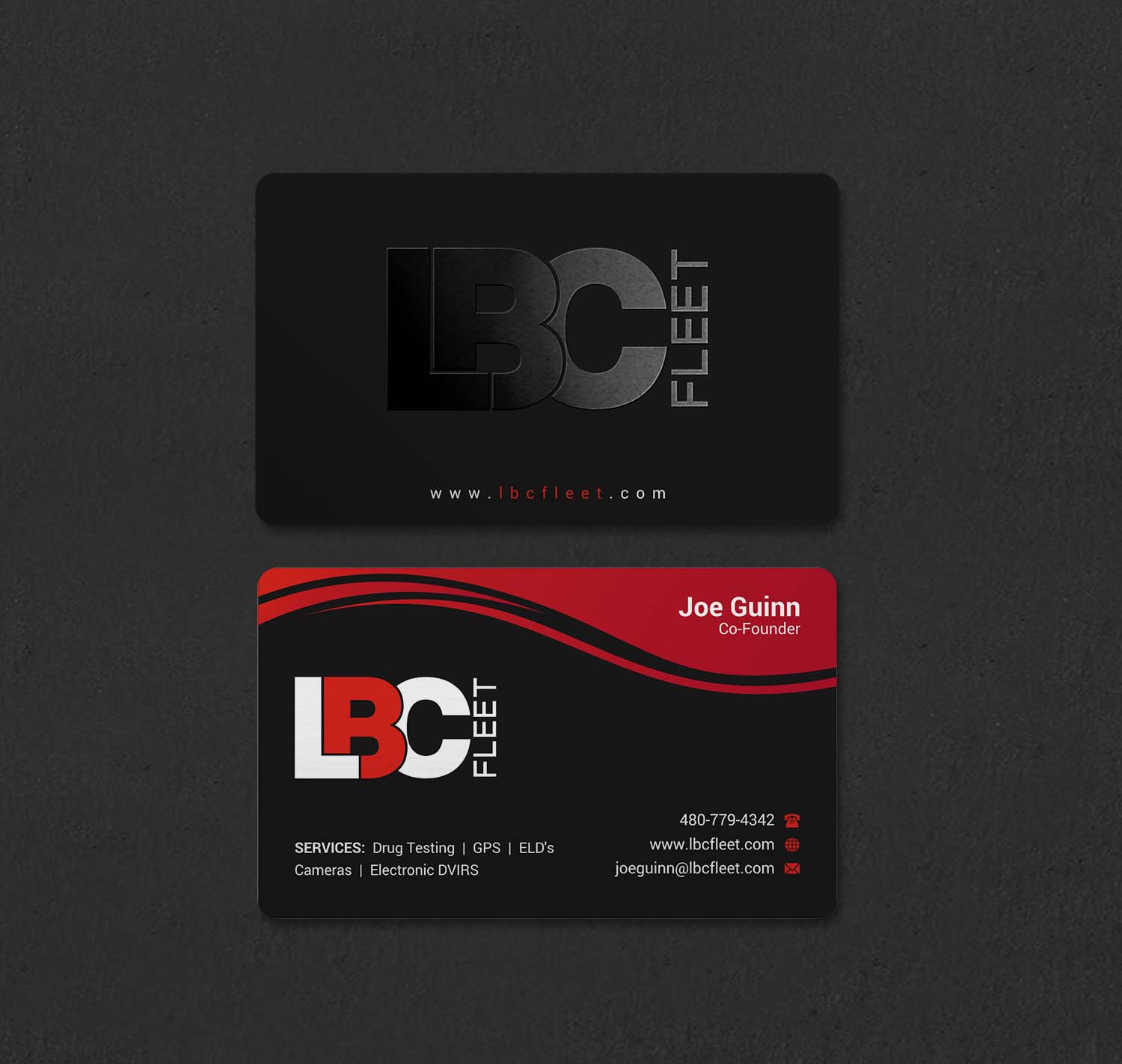 Design de Carte de Visite par INDIAN_Ashok pour LBC Fleet | Design #27388780