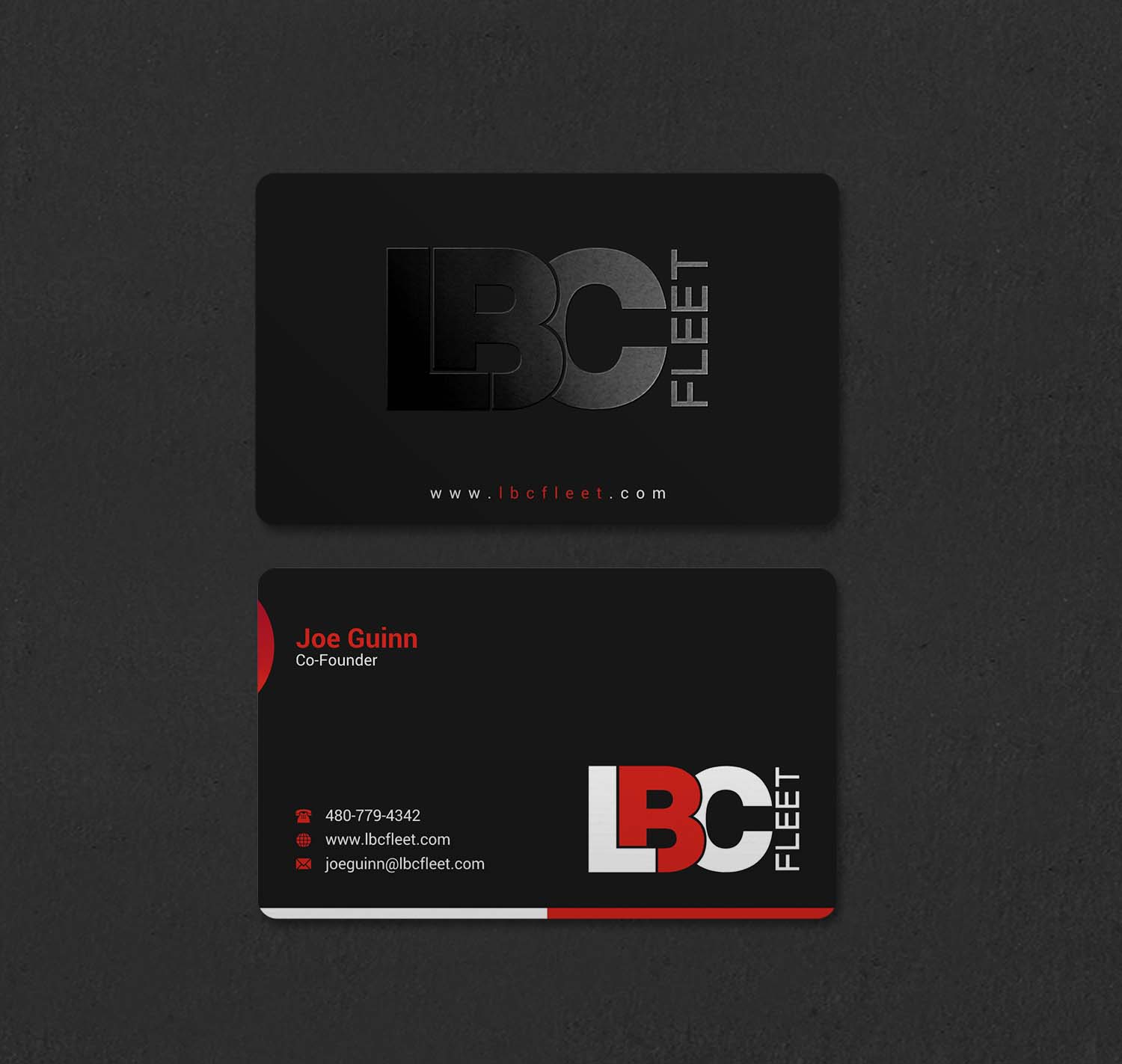 Design de Carte de Visite par INDIAN_Ashok pour LBC Fleet | Design #27388783