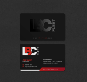 Design de Carte de Visite par INDIAN_Ashok pour LBC Fleet | Design : #27388784