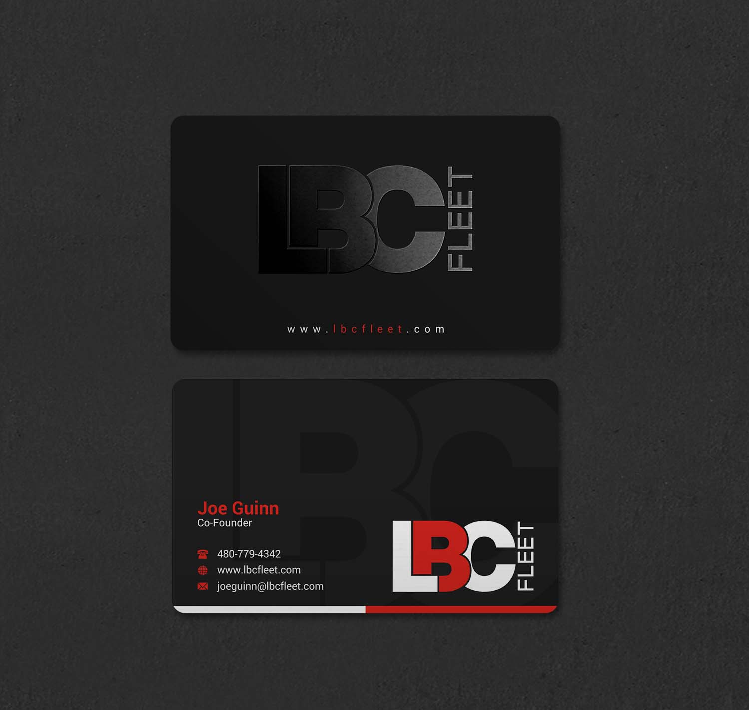 Design de Carte de Visite par INDIAN_Ashok pour LBC Fleet | Design #27388786