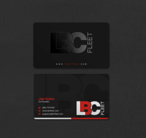 Design de Carte de Visite par INDIAN_Ashok pour LBC Fleet | Design : #27388786