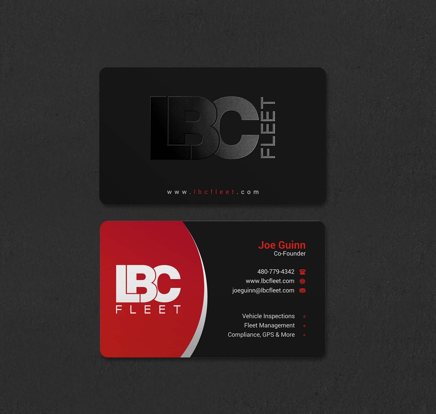 Design de Carte de Visite par INDIAN_Ashok pour LBC Fleet | Design #27388791
