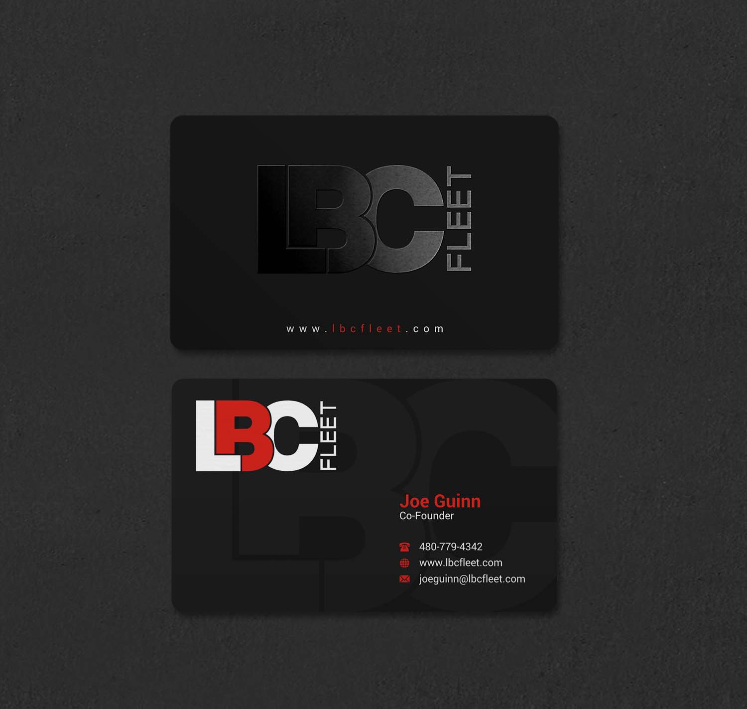 Design de Carte de Visite par INDIAN_Ashok pour LBC Fleet | Design #27388799