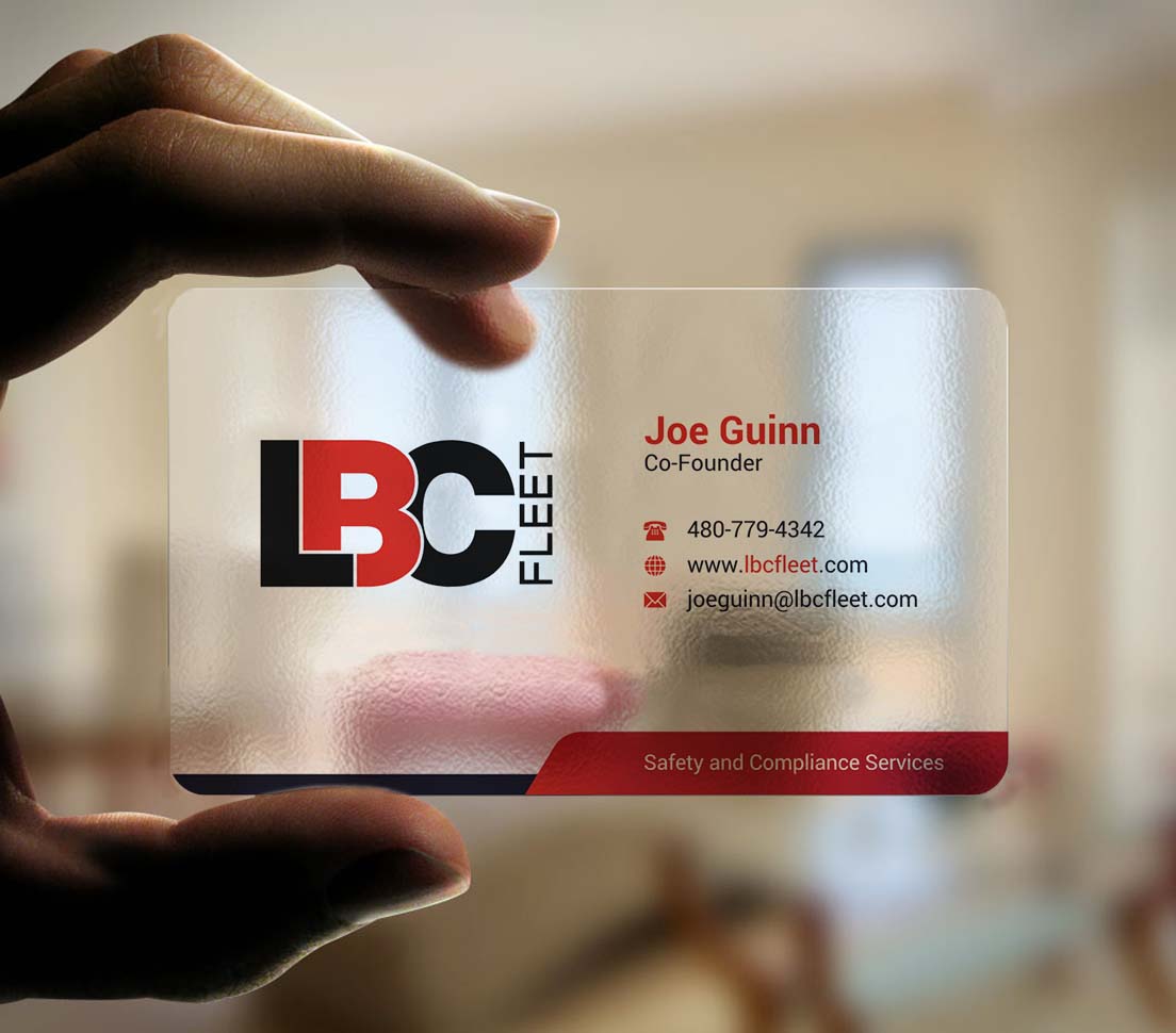 Design de Carte de Visite par INDIAN_Ashok pour LBC Fleet | Design #27388802