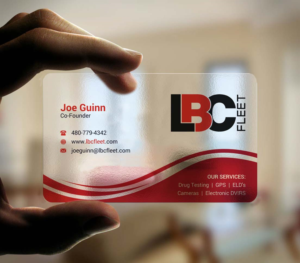 Business Card Design by INDIAN_Ashok for LBC Fleet | Design: #27388803