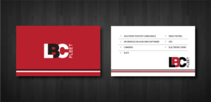 Design de Carte de Visite par artbitin pour LBC Fleet | Design : #27398616
