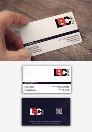 Design de Carte de Visite par ubaidomar pour LBC Fleet | Design : #27410872