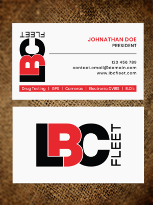 LBC Fleet business card | Business Card Design by JK18
