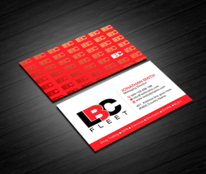 Business Card Design by Creations Box 2015 for LBC Fleet | Design: #27398658