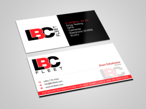 Design de Carte de Visite par vintana pour LBC Fleet | Design : #27408812