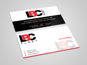LBC Fleet business card | Business Card Design by vintana