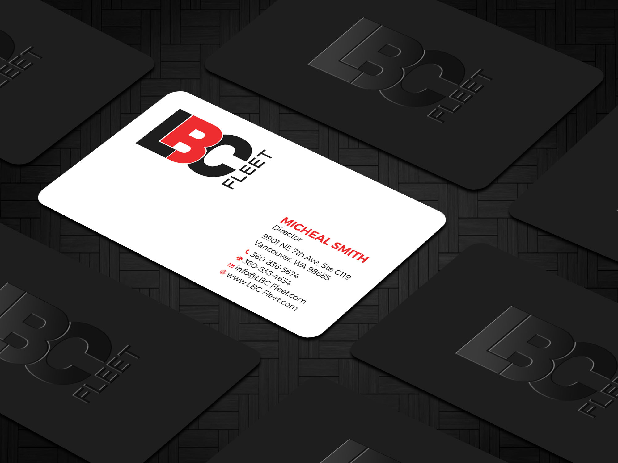 Business Card Design by Tripti Ranjan Gain for LBC Fleet | Design #27392887